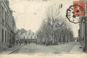 41 Loir Et Cher .CPA FRANCE 41 "Onzain, Grande rue et place de l'église"