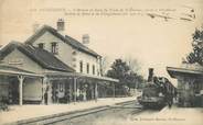 42 Loire .CPA FRANCE 42 " Andrézieux, La gare"/TRAIN