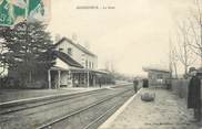 42 Loire .CPA FRANCE 42 " Andrézieux, La  gare "