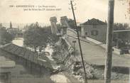 42 Loire .CPA FRANCE 42 " Andrézieux, Le pont tordu"