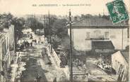 42 Loire .CPA FRANCE 42 " Andrézieux, Le Boulevard"