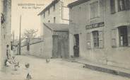 42 Loire .CPA FRANCE 42 " Bouthéon, Rue de l'église"