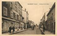 42 Loire .CPA FRANCE 42 " Balbigny, Avenue de la Gare"