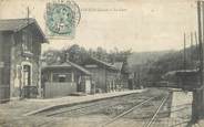 42 Loire .CPA FRANCE 42 "Couzon, La gare"