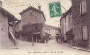 42 Loire .CPA FRANCE 42 "Chavanay, Rue de la Poste"