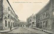 42 Loire .CPA FRANCE 42 "Le Chambon Feugerolles, Avenue de la Gare"