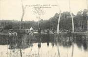 72 Sarthe .CPA FRANCE 72 "Forêt de Bercé, Etang de Grammont"