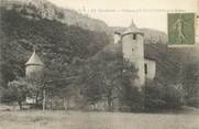 74 Haute Savoie .CPA  FRANCE 74 "Etambrière, Le château et le Salève"