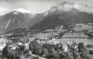 74 Haute Savoie .CPSM  FRANCE 74 "Villaz, Vue sur le Parmelan, un coin du village et maison de repos"