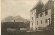 74 Haute Savoie .CPA FRANCE 74 "Thiez le Nanty, La mairie, le monument aux morts et le Môle"