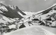 74 Haute Savoie .CPSM  FRANCE 74 "Montmin,Vue générale et Col de l'Hault"