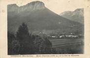 74 Haute Savoie .CPA  FRANCE 74 "Doussard, Mont Charbon et Col de Bornette"