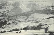 74 Haute Savoie .CPA  FRANCE 74 "Combloux, Vue générale et le Mont Blanc "