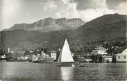 74 Haute Savoie .CPSM FRANCE 74 "Lugrin Tourronde, Le port et les Memises"