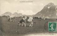 74 Haute Savoie .CPA FRANCE 74 "Le Petit Bornand, Plateau de Cenyse et Pointe du Midi"