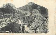 74 Haute Savoie .CPA FRANCE 74 "Mont Saxonnex, La pointe Blanche et le Mont Jalouvre"