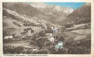 74 Haute Savoie .CPA FRANCE 74 "Entremont, Les Rochers de la Forclaz"