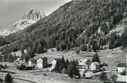 74 Haute Savoie .CPSM FRANCE 74 "Vallorcine, Le chef lieu et le Mont Oreb"