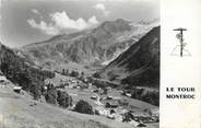 74 Haute Savoie .CPSM FRANCE 74 "Le Tour, Le glacier et le col de Balme"