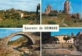 83 Var CPSM FRANCE 83 "Grimaud, souvenir"