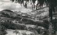 74 Haute Savoie .CPSM  FRANCE 74 "  Bogève, Le hameau et le Mont Forche"