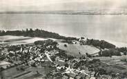 74 Haute Savoie .CPSM FRANCE 74 "  Chens sur Léman, Vue générale aérienne"