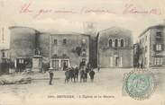 69 RhÔne .CPA FRANCE 69 "  Brindas, Eglise et Mairie"