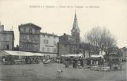 69 RhÔne .CPA FRANCE 69 " Bessenay, Place de la Pompe, le marché"