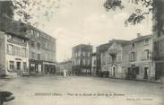 69 RhÔne .CPA FRANCE 69 " Bessenay, Place de la Bascule et Route de Brevenne"