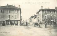 69 RhÔne .CPA FRANCE 69 " Belleville sur Saone, Quartier de la gare, Route de Beaujeu"