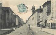 69 RhÔne .CPA FRANCE 69 " Belleville sur Saône, L'hôpital  et la rue de Beaujeu"