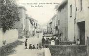 69 RhÔne .CPA FRANCE 69 " Belleville sur Saône, Rue du Moulin  "