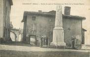 69 RhÔne .CPA  FRANCE 69 " Chamelet, Entrée du pays et monument aux morts"