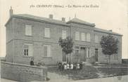 69 RhÔne .CPA  FRANCE 69 " Charnay, La Mairie et les Ecoles"