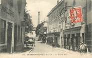 69 RhÔne  .CPA FRANCE 69 "Charbonnières les Bains, La grande rue"