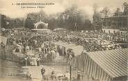 69 RhÔne  .CPA FRANCE 69 "Charbonnières les Bains, Les courses d'ânes" / ANE