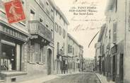 69 RhÔne .CPA  FRANCE 69 " Fontaines sur Saône, Rue Saint Louis"