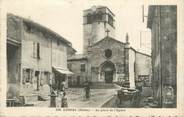 69 RhÔne .CPA FRANCE 69 "Longes, La place de l'église"