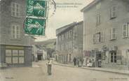 69 RhÔne .CPA  FRANCE 69 " Lamure sur Azergues, La place et la grande rue"