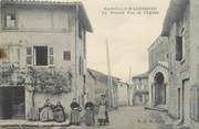 69 RhÔne .CPA  FRANCE 69 " Marcilly d'Azergues, La grande rue et l'église"