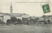 69 RhÔne .CPA FRANCE 69 " Le Perréon, Gare du Chemin de fer du Beaujolais"  /TRAIN