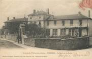 69 RhÔne .CPA FRANCE 69 " Pommiers, La Mairie et les écoles"