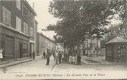 69 RhÔne .CPA FRANCE 69 "Pierre Bénite, La grande rue et la place"