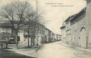 69 RhÔne .CPA FRANCE 69 "Pusignan, Place et route de Lyon"