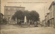 69 RhÔne .CPA  FRANCE 69 "Soucieu en Jarret, Monument aux morts, le presbytère et rue de la gare"