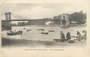 69 RhÔne .CPA   FRANCE  69 "Environs de Villefranche sur Saône, Le pont de Beauregard"