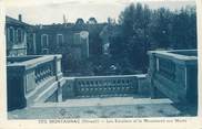 34 Herault .CPA   FRANCE 34  "Montagnac, Les escaliers et le monument aux morts"