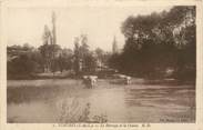 37 Indre Et Loire .CPA  FRANCE 37 "Yzeures, Le barrage et la Creuse"