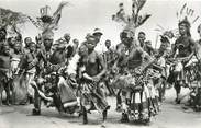 Afrique CPSM CONGO BELGE "Mweka, danses chez les Bakubas"