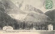 74 Haute Savoie CPA FRANCE 74 "Les Tines, l'Aiguille verte et l'Aiguille du Dru" / CACHET AMBULANT AU VERSO